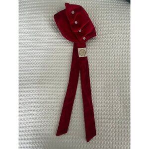Beaufort Bonnet Co Red Velvet Hat XS